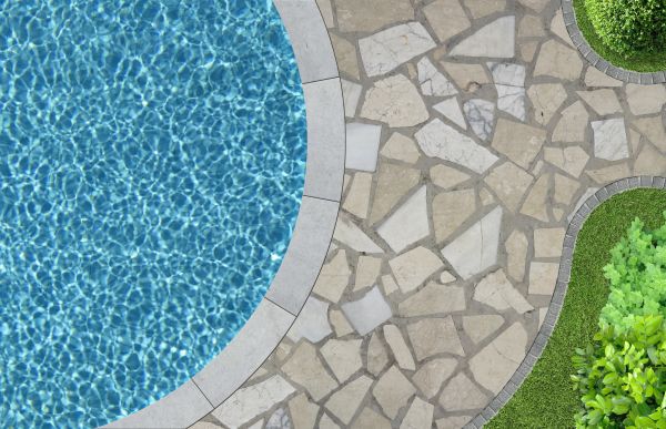 Flagstone Grout Repair in Seminole