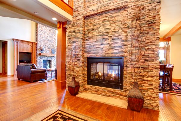Stone Hearth Installation in Seminole
