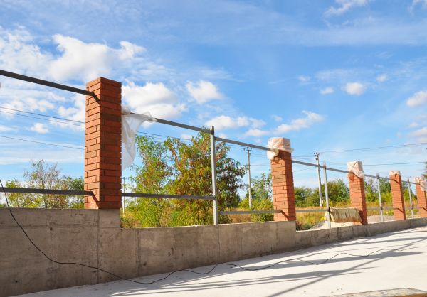 Brick Pillar Installation in Seminole
