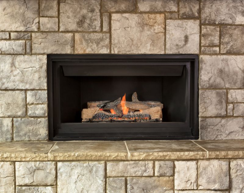 Custom Masonry Fireplace