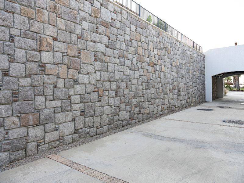 Completed Masonry Walls